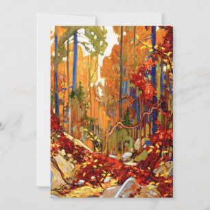 Autumn Garland av Tom Thomson, Kort