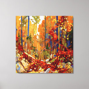 Autumn Garland, bra konst av Tom Thomson Canvastryck