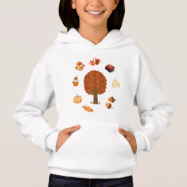 Autumn girl's jumper t shirt