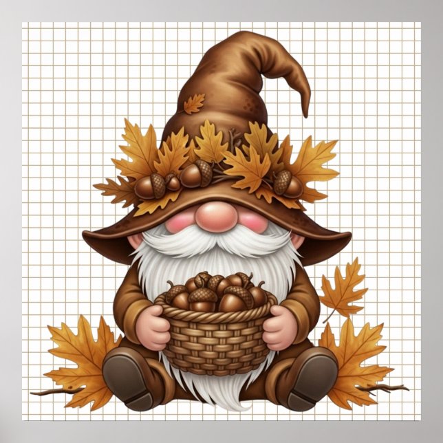 Autumn Gnome Poster (Framsidan)