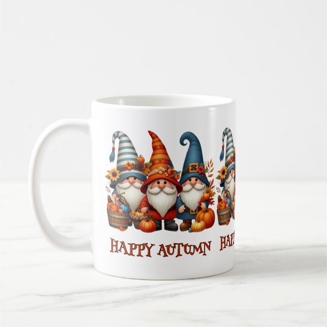 Autumn Gnomes Mugg (Vänster)