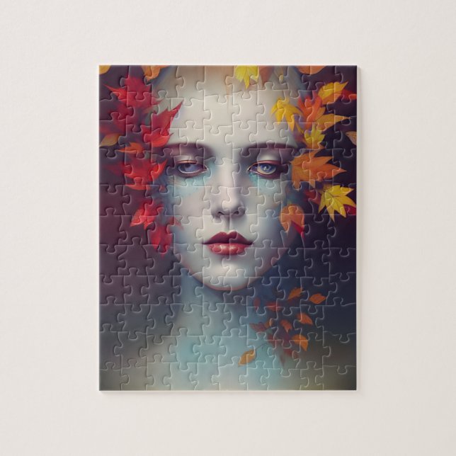 Autumn Goddess Puzzle Pussel (Vertikal)