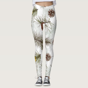 Autumn Gräs Cones Leggings