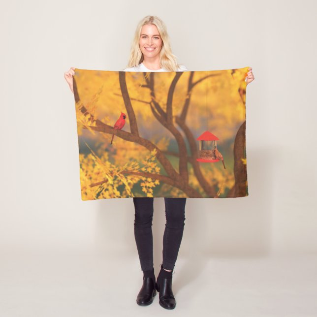 Autumn Guardian Fleece Blanket (På plats)