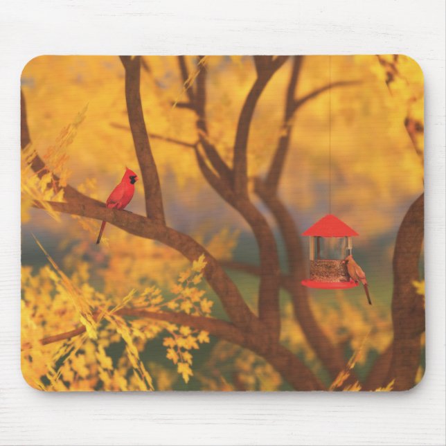 Autumn Guardian Mousepad Musmatta (Framsidan)