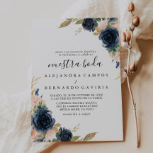 Autumn Guld Blue Rosa Flowers Nuestra Boda