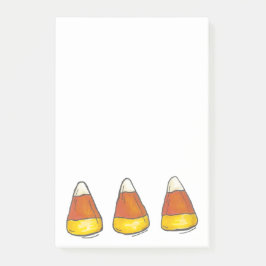 Autumn Halloween Thanksgiving Candy corn Fall Post-it Block