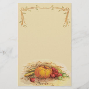 Autumn Harvest Brevpapper