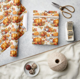 Autumn Harvest Coffee & Pumpkin Spice Presentpapper