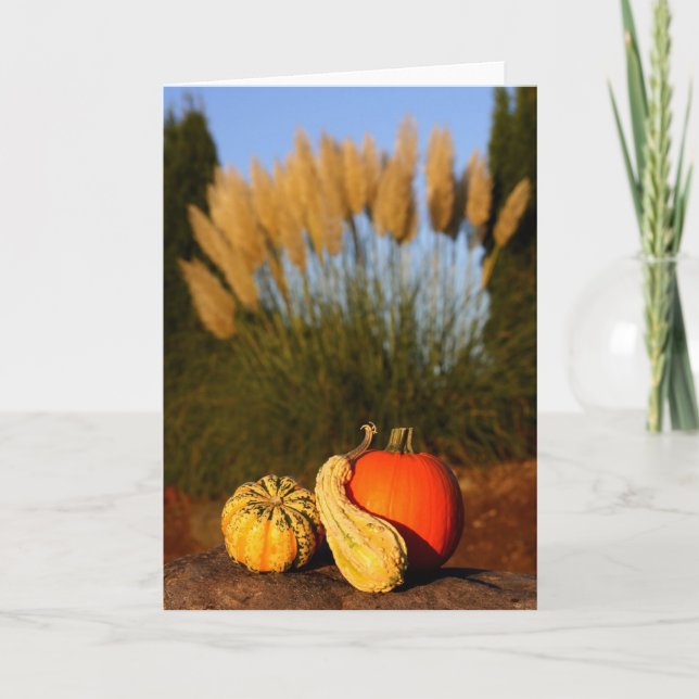 Autumn Harvest Helgkort (Framsida)