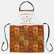 Autumn Harvest Patchwork med Blessing Quote