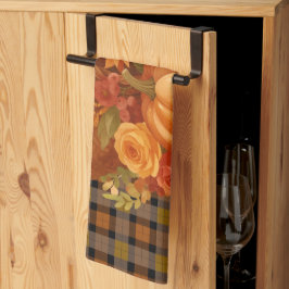 Autumn Harvest Play och Cornucopia Kökshandduk