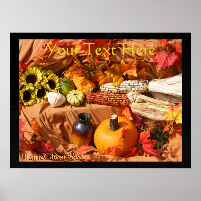 Autumn Harvest Poster (Framsidan)