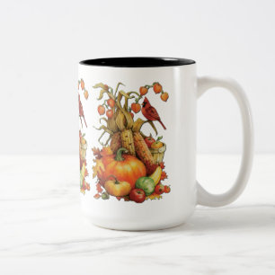 Autumn Harvest Thanksgiving Mugg