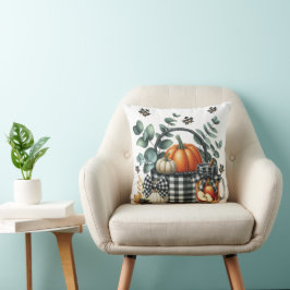 Autumn Harvest Throw Pillow Kudde