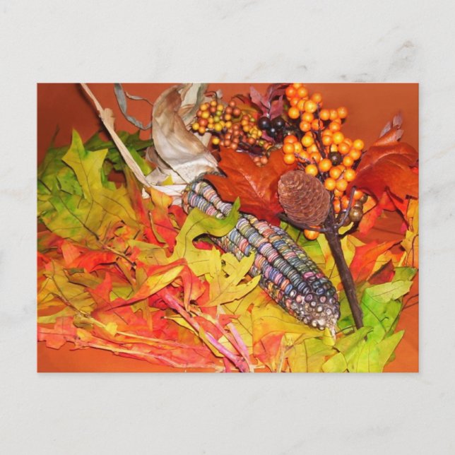 Autumn Harvest Vykort (Framsida)