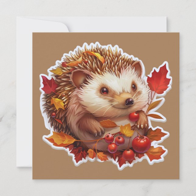 Autumn Hedgehog Äventyr (Framsida)
