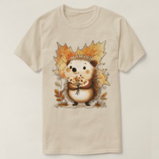  Autumn Hedgehog T Shirt
