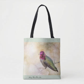 Autumn Hummer Tote Bag Tygkasse
