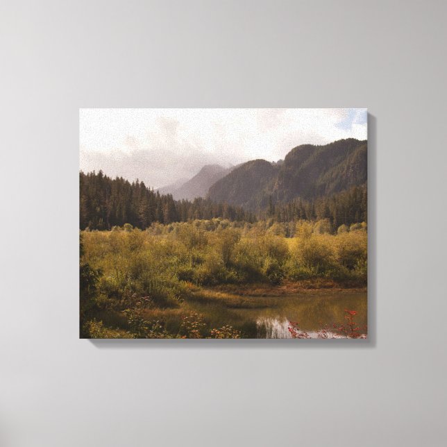 Autumn in the mountains canvas print (Framsida)