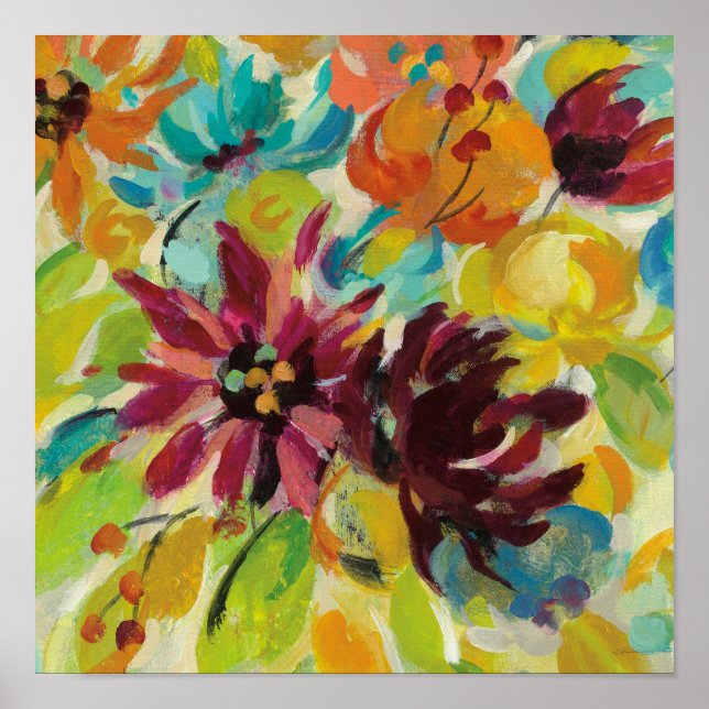 Autumn Joy Flowers Poster (Framsidan)