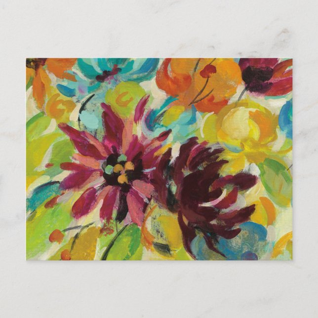 Autumn Joy Flowers Vykort (Framsida)