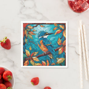 Autumn Kingfisher Pappra Napkins Pappersservett