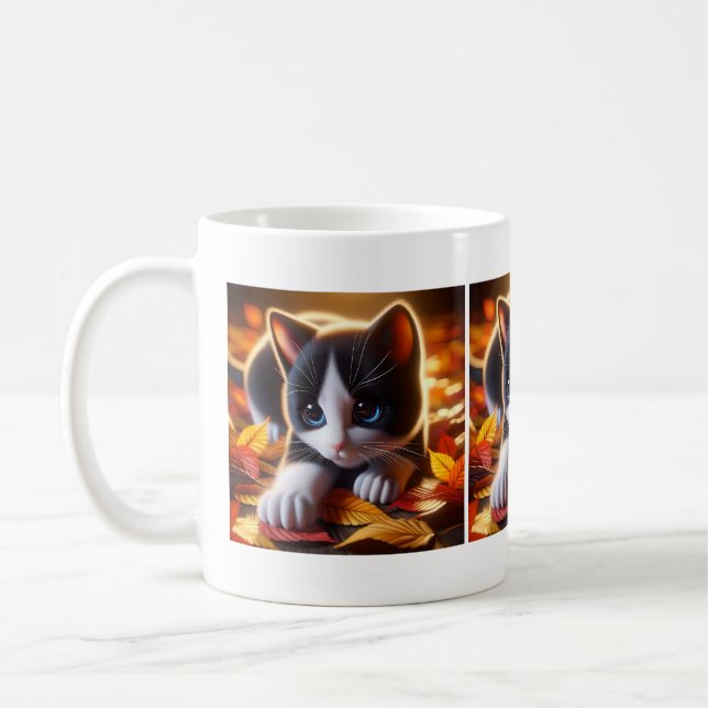 Autumn Kitten Mugg (Vänster)