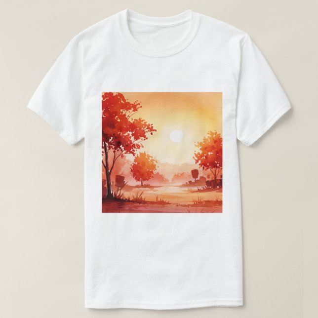 Autumn landscape t shirt (Design framsida)
