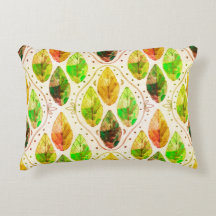Autumn Leaf Lumbar Pillow