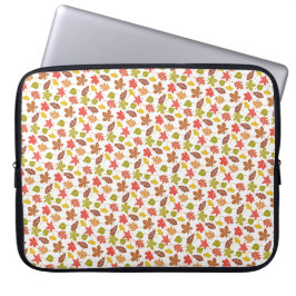 Autumn Leaves Colorful Pattern Laptop Fodral