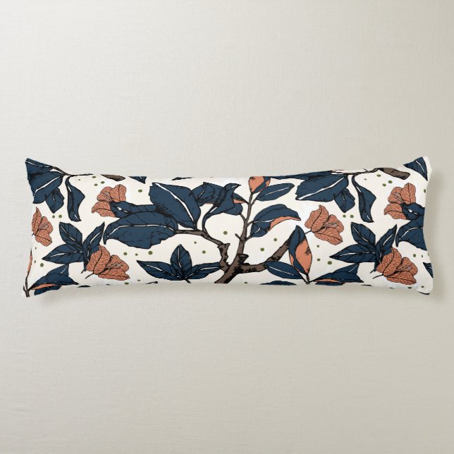 Autumn Leaves in Bloom Kroppskudde (Framsidan)