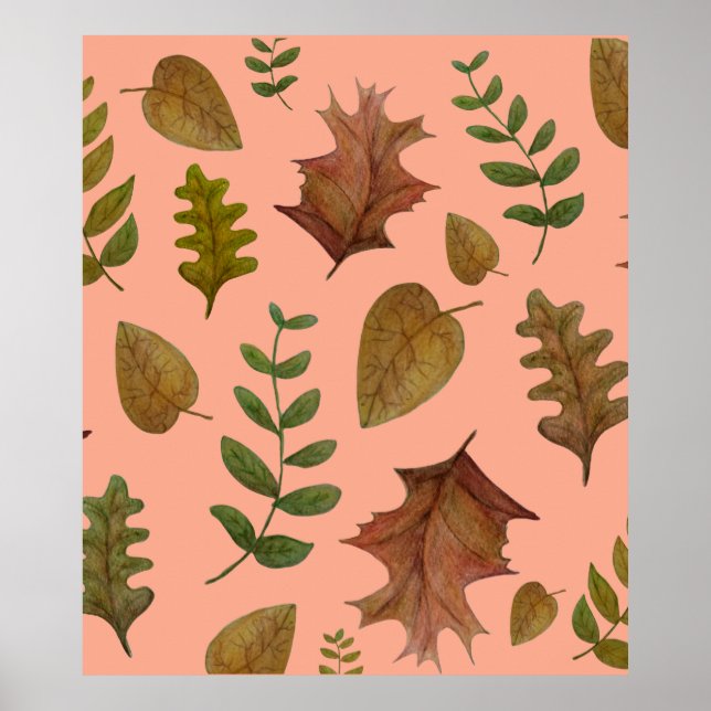 Autumn leaves poster (Framsidan)