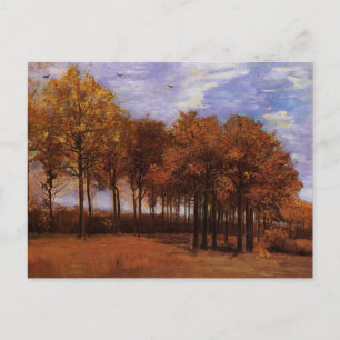 Autumn Ligcape av Vincent van Gogh Vykort