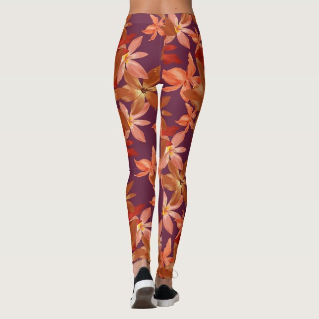 Autumn Lily Leggings (Baksida)