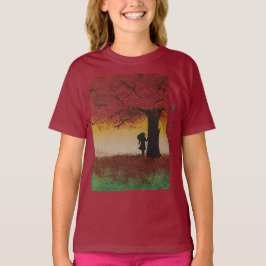 Autumn Lonely Girl - Artist - Nour Tayel T Shirt