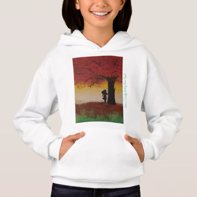 Autumn Lonely Girl - Artist - Nour Tayel T Shirt (Framsida)