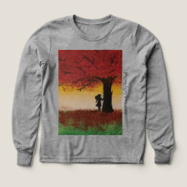 Autumn Lonely Girl - Artist - Nour Tayel T Shirt