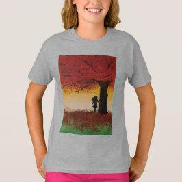 Autumn Lonely Girl - Artist - Nour Tayel T Shirt