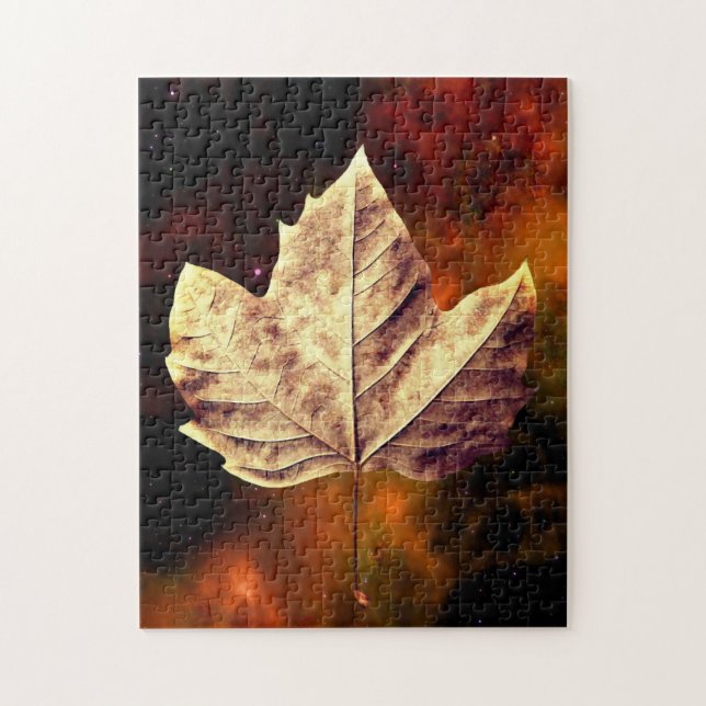 Autumn Löv Jigszle Puzzle Pussel (Vertikal)