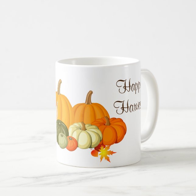 Autumn Lycklig Harvest Mugg (Framsida höger)