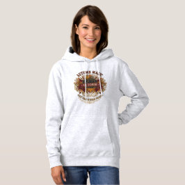 Autumn Magic oktober Hoodie - Mysiga Fall Vibes T Shirt