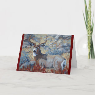 Autumn Majesty Buck Hjort Fine Art Kort