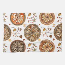 Autumn Mandala Mönster Kökshandduk