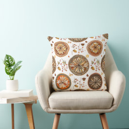 Autumn Mandala Mönster Kudde