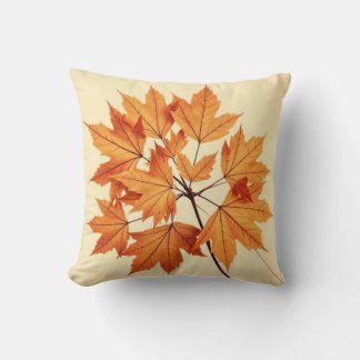 Autumn Maple Leaf Print: Fall Foliage Kudde