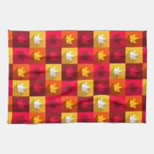 Autumn Maple Löv Bright Patchwork