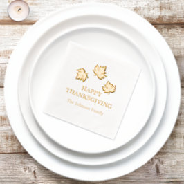 Autumn Maple Löv Happy thanksgiving