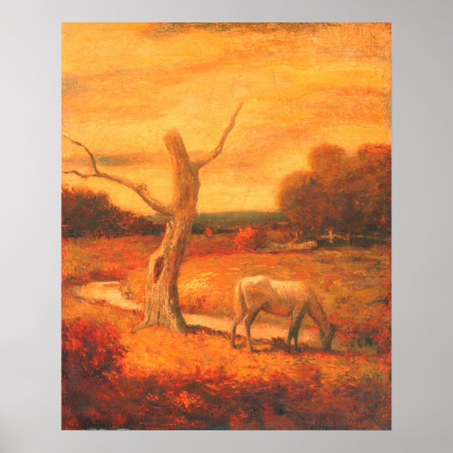 Autumn Meadows - Albert Pinkham Ryder Poster (Framsidan)