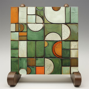 Autumn Medley Faux Relief Ceramic Tile Kakelplatta
